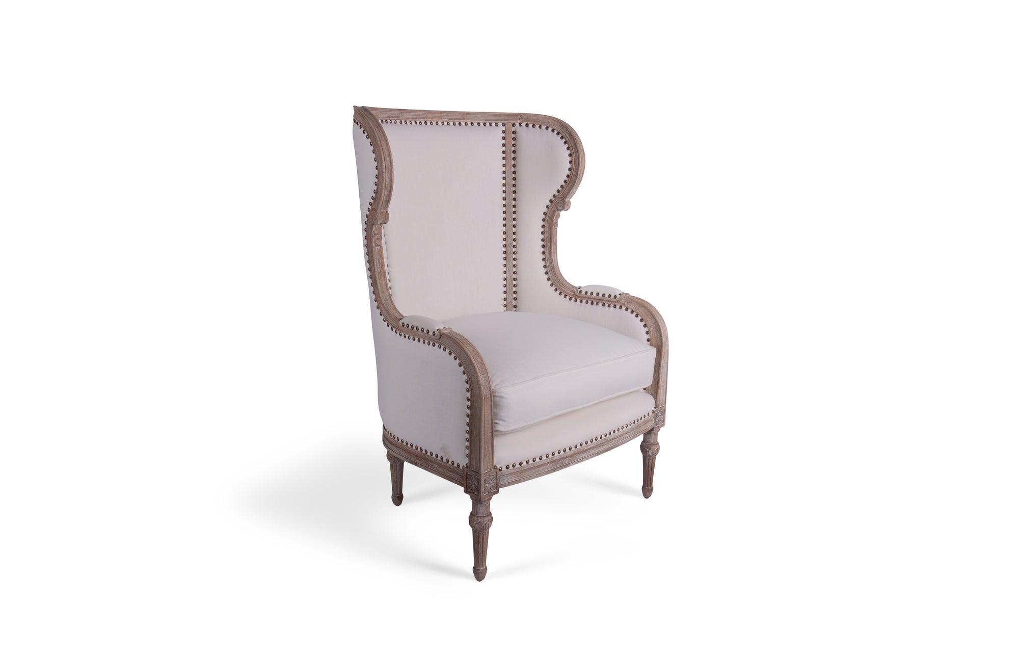 Borges Wing Chair (Fog)