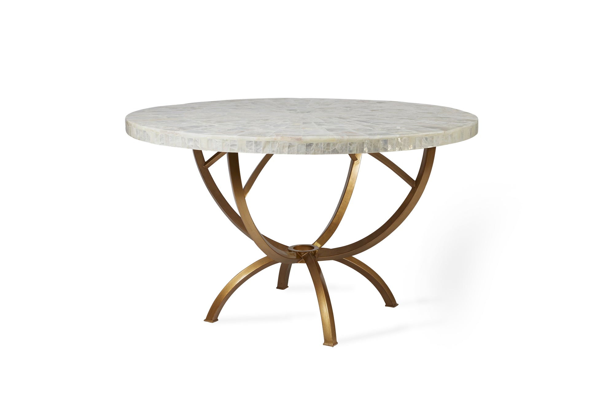 Gypse Table (Antique Gold)