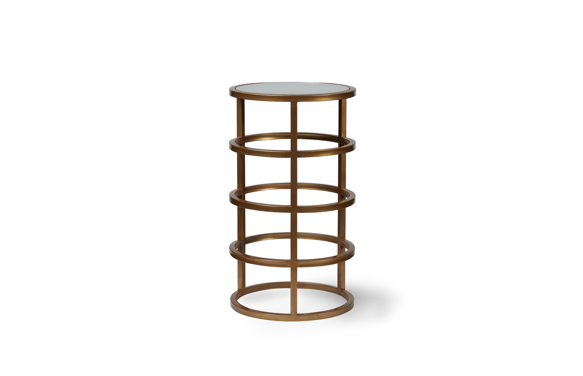 Gyre Accent Table (Antique Gold)