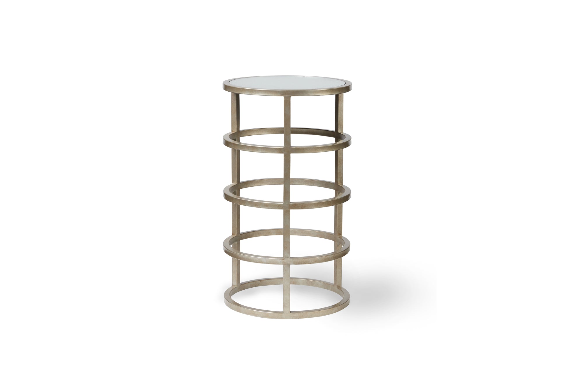 Gyre Accent Table (Champagne)
