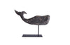 Carved Whale on Stand